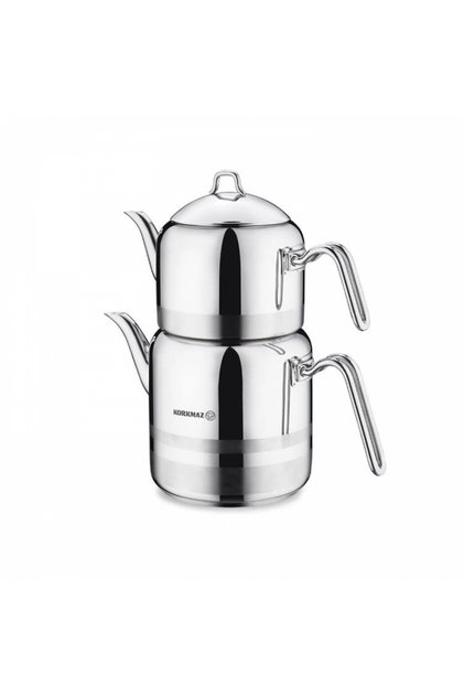 KOR A114 Largo Çelik Çaydanlık 2.3/4.2 L
