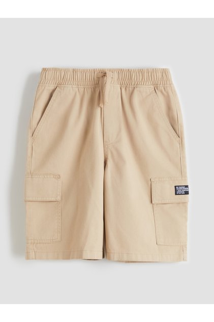 Elastic Waist Boys' Cargo Shorts