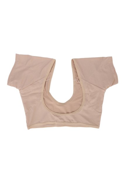 M Underarm Sweat Vest Quick Dry Breathable Mesh Reusable Armpit Sweat Pads for Women Girls Skin Col.