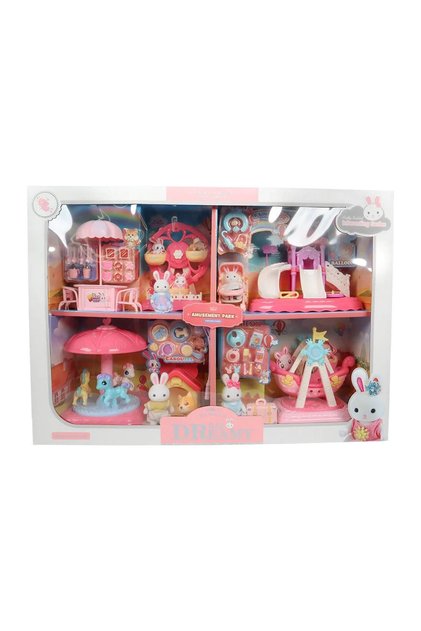 Bay Dreamy Mini Tavşan Büyük Eğlence Parkı 4lü