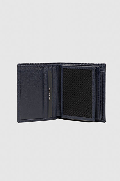 P.Mt.Lewis (vp♯C) OC LEWİS POLO Zeynsa Genuine Leather Convenient Black Men's Wallet