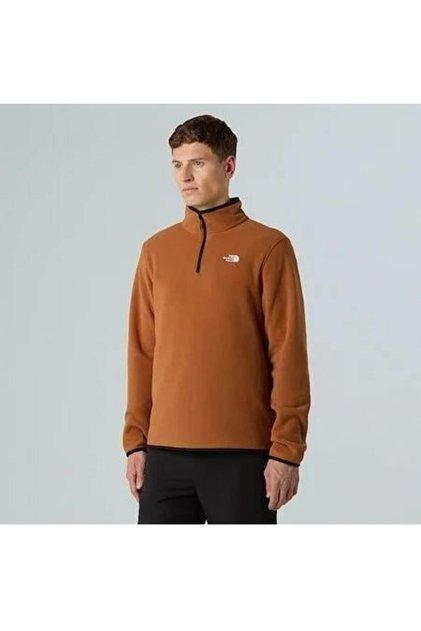 M Glacıer Fleece Yarım Fermuarlı Erkek Sweatshirt NF0A8D0QBOE1