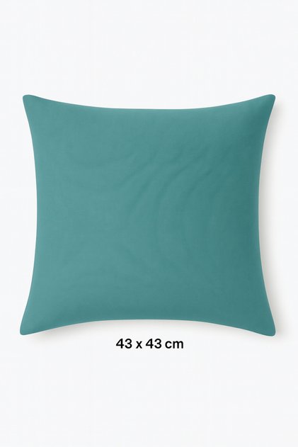 2 Pieces Outdoor 5 Year Colorfast Throw Pillow Cover 43X43 cm Turquoise