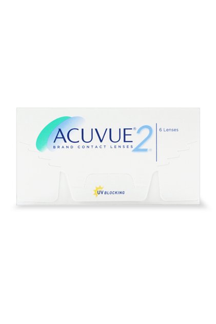 Acuvue 2 Pack Of 6, 2 Week Disposable Contact Lenses, Clear Contact Lenses