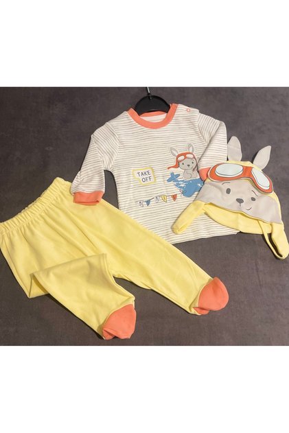 Set 3 piese bebe baiat