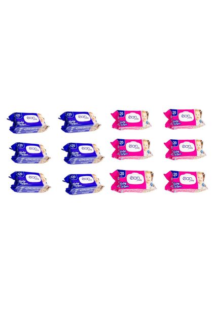 Pachet Servetele umede Baby Sensitive 120 buc x 12 pachete