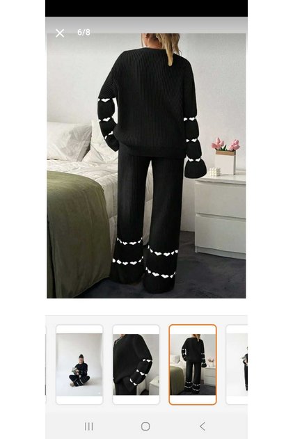 Women's Suit Popular Thick Pants with Covered Stylish Detail, Trendy