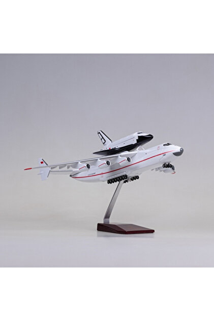 Antonov Mriya ve Uzay Mekiği Buran Model Uçak 1/200 Ölçek 42cm