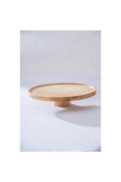 Bambu Ayaklı Sunumluk - 24.5 cm MST568