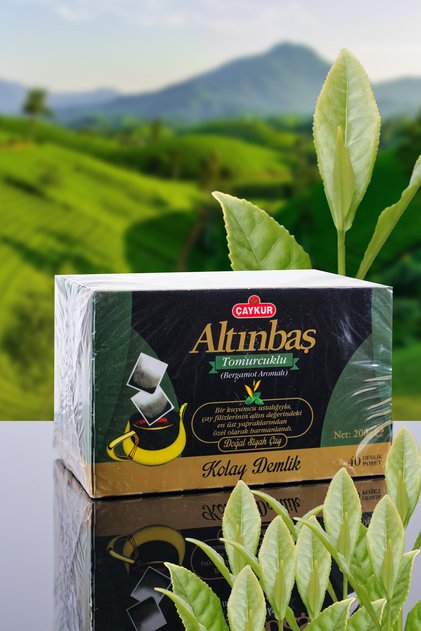 Altinbaş Bergamot Flavored 200 Gr Easy-To-Drink Tea 40 Packs 5 Pieces