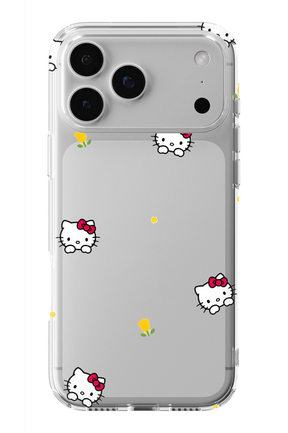 Space Star iPhone 17 Pro Max Uyumlu Hello Kitty Tasarım Baskılı
