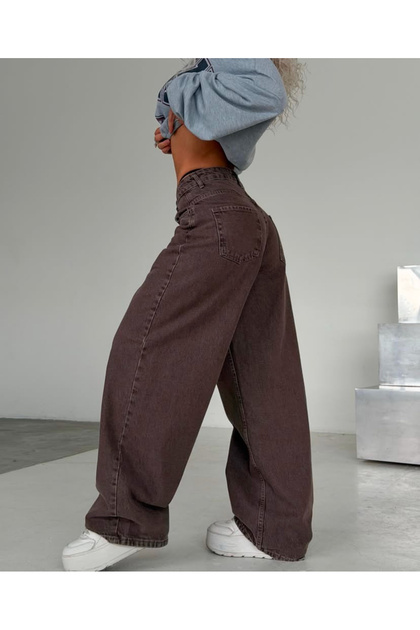 Weekeep Y2K Yıkamalı Unisex Retro Jean Pantolon - Fiyatı, Yorumları