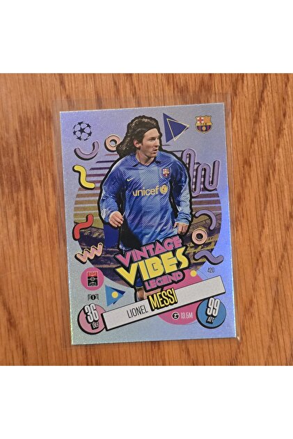 Topps Lionel Messi Vintage Vibes Legend Oyun Kartı - Fiyatı, Yorumları