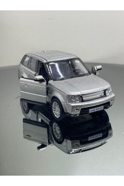 Land Rover 1:32 Scale Metal Pull Back Model Car 12 cm Gray