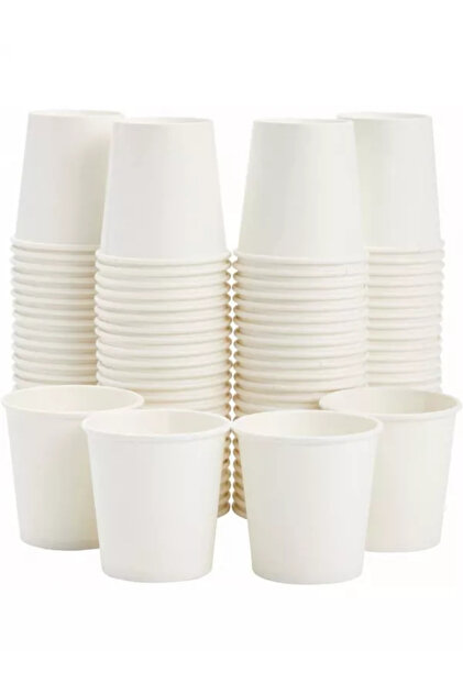 PAHAR CARTON 4 OZ ALB 50 BUC SET