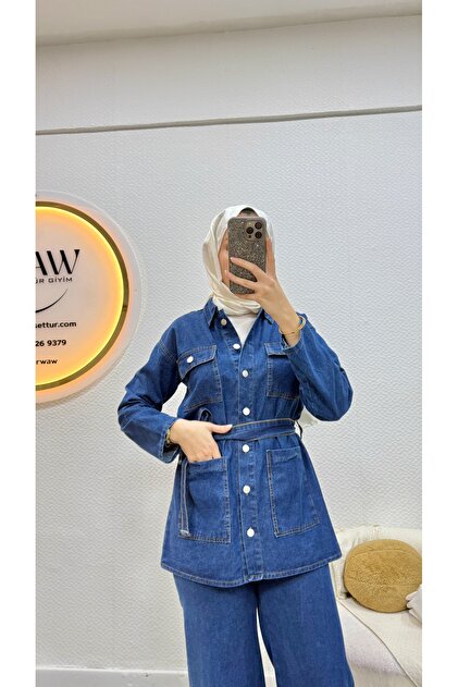 わし 兎の夢匣用 服ブルー2点+ブラウン3点+4点+5点+3点おまとめ waw tesettür Jean Takım - Fiyatı, Yorumları