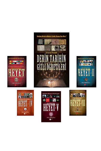 Derin Tarihin Gizli Öğretileri ve Heyet Serisi Halil Yaşar Kollu Kitapları