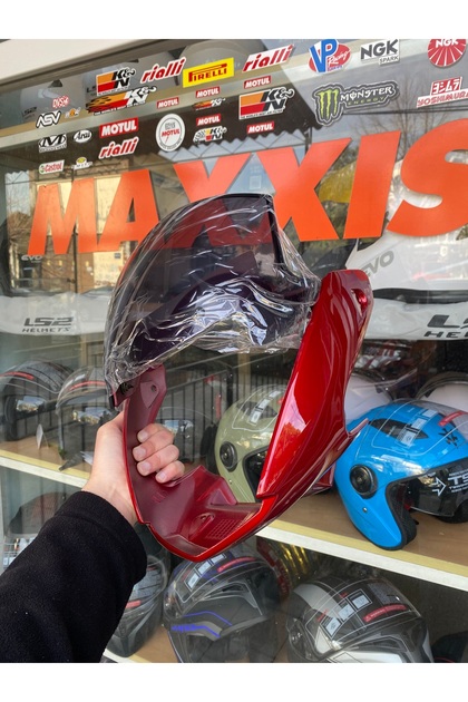 YAMAHA YBR 125K ESD KIRMIZI RENK KAFA GRENAJI FAR ÇERÇEVE 2010 VE SONRASI SİPERLİK KOMPLE 1. KALİTE