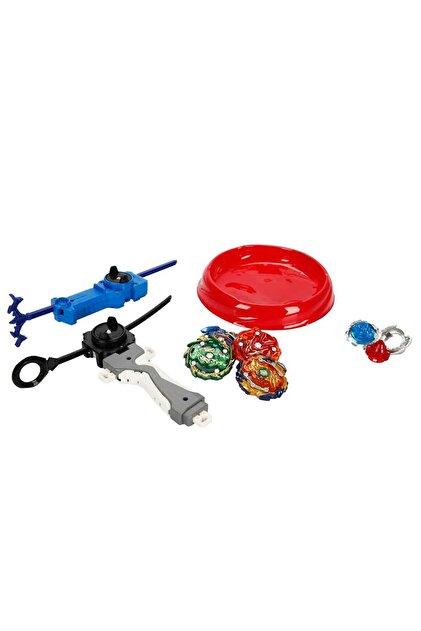 Zapp Toys Rüzgar Savaşçıları 4'lü Topaç Seti - Kırmızı Arena