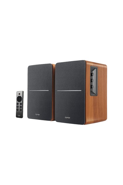 Boxe R1280DB BR 2.0, 42W RMS, BT V5.1, 2 RCA, Crossover activ, Control bas și înalte, Maro