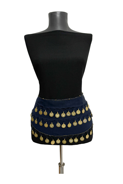 3810 Şakira Dancer Belt – Belly Dance Waist Belt – Sequined Stage Accessory