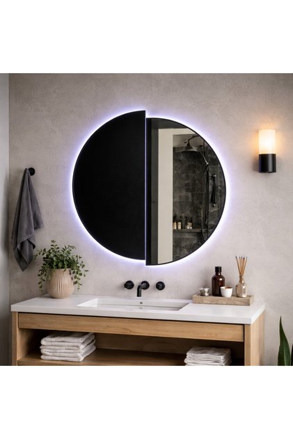 Καθρέφτης LED Mariah Touch με σύστημα αποθάμβωσης 60X60cm