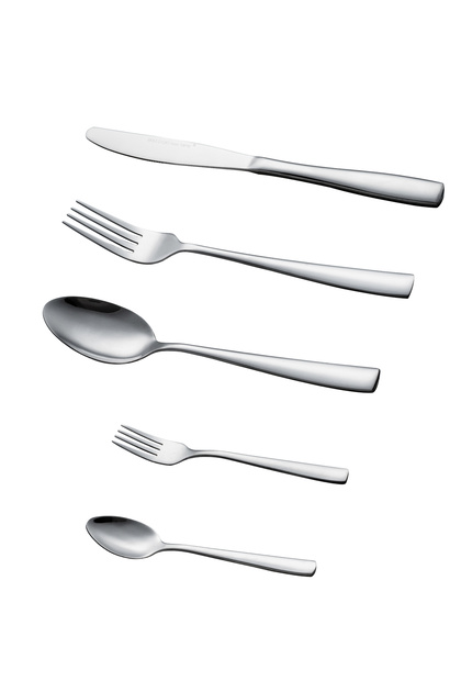 Set 30 Tacâmuri de Masă pentru 6 persoane, Inox 18/10 – Argintiu Lucios