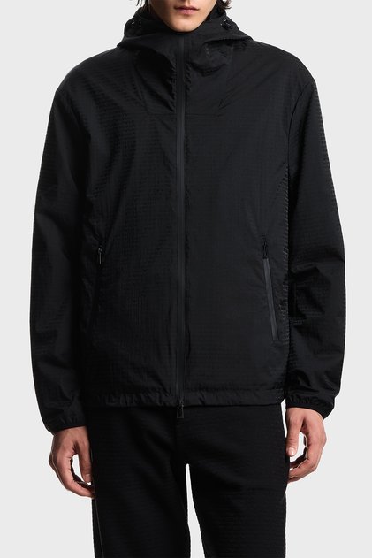 Regular Fit Logolu Kapüşon Yaka Mont Erkek MONT EM004952 AF15384 UC001