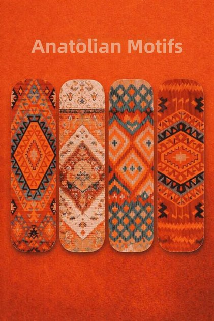 Anadolu Motifs Four-Leaf Bracelet Set