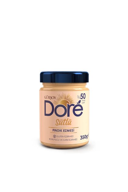 Sütlü Fındık Ezmesi %50 Fındıklı 350g Cam Kavanoz