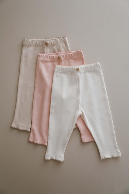 3-Piece Baby Camisole Tights Model 1