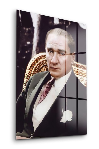 Tablou din sticlă Eroul Ataturk