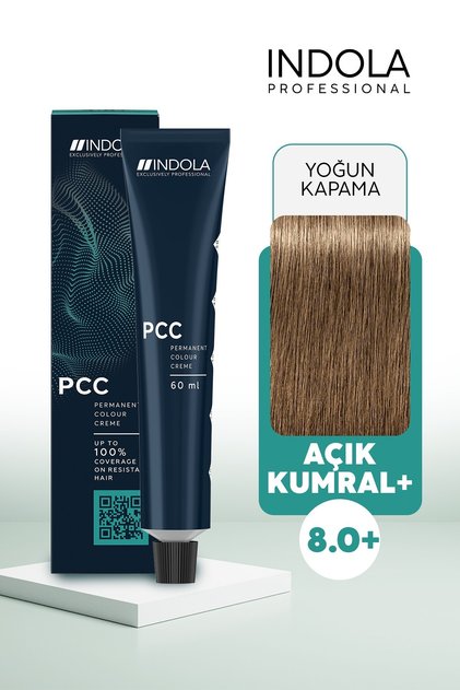PCC 8.0 + 60ML Yoğun Açık Kumral Saç Boyası