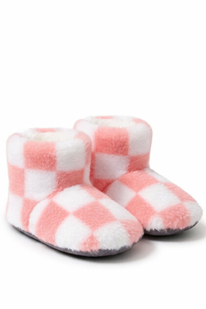 Children's and Baby Slippers, Winter Plush Boots, Soft, Warm, Non-Slip Sole Indoor Booties, Home Boots