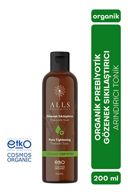 Alls Biocosmetics Organik Prebiyotik Gözenek Sıkılaştırıcı Tonik