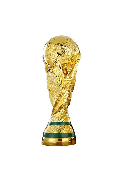 Trofeu Cupa Mondială, rășină cu finisaj auriu, 27 cm, auriu