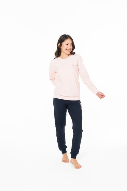 Women's Cotton Licensed Pajama Set 20125-Pink-M