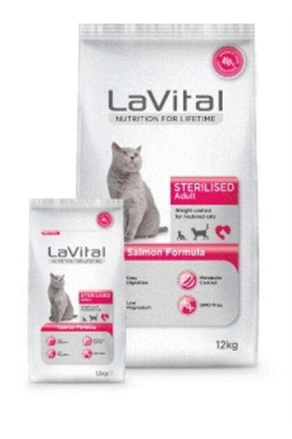 Somonlu Kısırlaştırılmış Yetişkin Kuru Kedi Maması 12 Kg