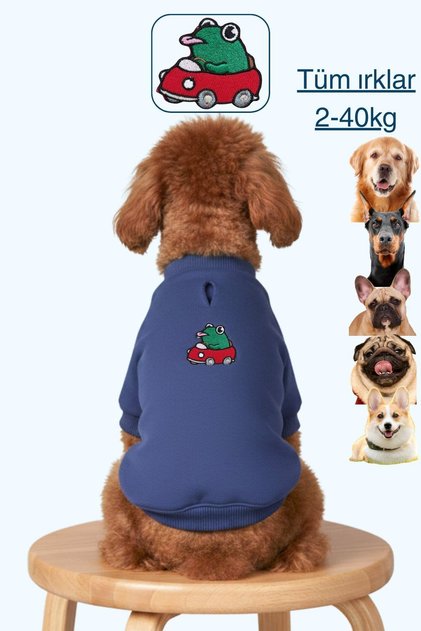 Nakış baskılı küçük ırk orta ve büyük ırk köpek kıyafeti, SpeedFrog