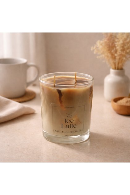 Ice Latte Kahve Kokulu Soya Mum