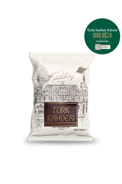Premium Turkish Coffee Medium Roasted 100 Grams Stone Ground - Hancıoğlu Coffee