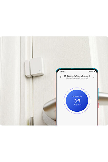 Xiaomi Mi Akıllı Kapı ve Pencere Sensörü 2 Telefon Bağlantı Açık