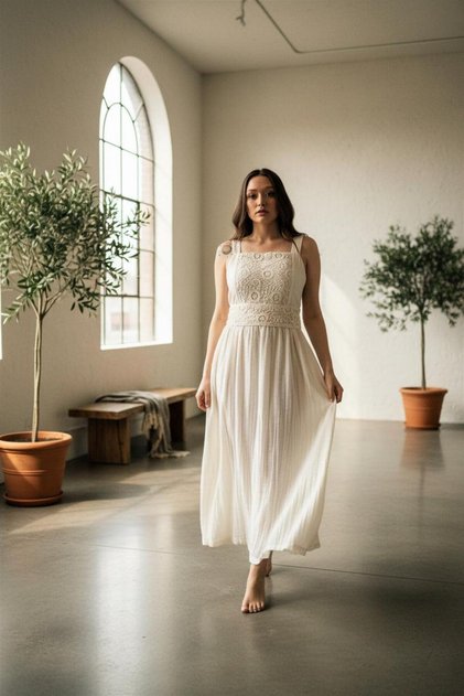 ROCHIE DE MESOLINĂ ARTENA GULER DANTELA