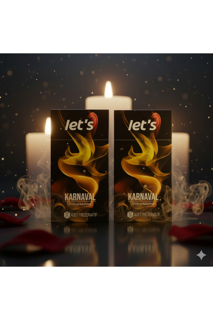 Prezervatif Let's 2 Li Paket (24 ADET) Karnaval