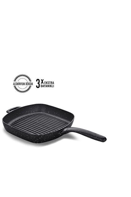 Gusto Volkanit 28X28 cm Square Grill Pan A1373