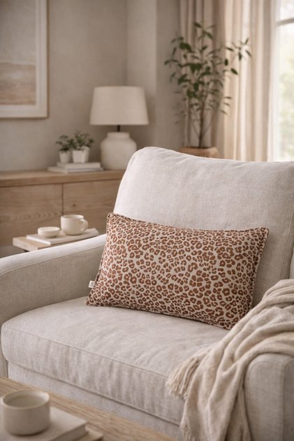 Leo Tile Rectangular Throw Pillow Cover (30X50)