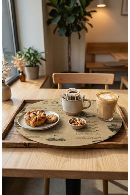 No18 Round Food Serving and Presentation Paper of 36