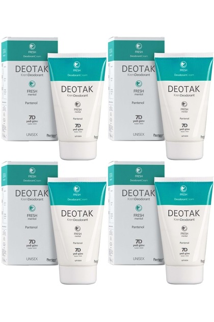 Krem Deodorant Unisex 35ML Fresh (Mentol) (4 Lü Set)