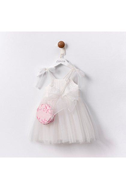 Rozalie Bow Detailed Strap Bag Accessory Girl's Dress