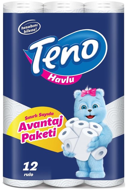 Ultra Kağıt Havlu Çift Katlı 12 Li Paket (Avantaj Pk Serisi)